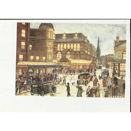 Yorkshire SHEFFIELD Lyceum Theatre Art Postcard by Porter Prints