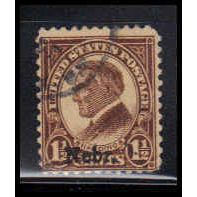Used 670 1 1/2c Warren Harding Average Plus RA2209