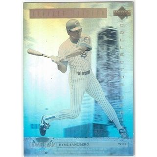 1992 UPPER DECK DENNY'S GRAND SLAM ' RYNE SANBERG ' HOLOGRAM card # 10