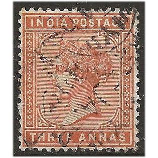 India 1890 SG94 3a Brown-Orange Fine Used .. ..