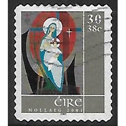 Mi 1380: Christmas: Madonna and Child