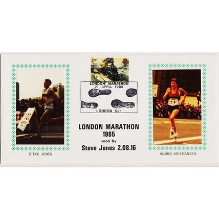 Great Britain. FDC 1985 London Marathon Winner(Steve Jones). Used
