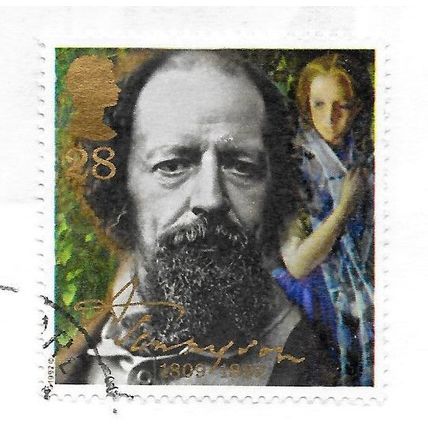 GB 1992 ALFRED LORD TENNYSON 28p USED