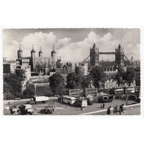 Tower Hill London RP Postcard RF39