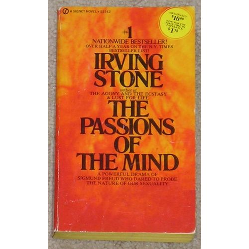 The Passions of the Mind by Irving Stone - pb