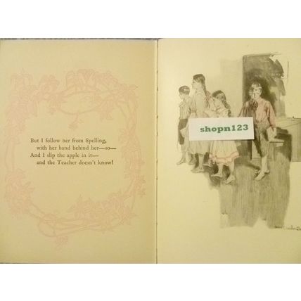 AN OLD SWEETHEART OF MINE by JAMES WHITCOMB RILEY HOWARD CHANDLER CHRISTY 1902