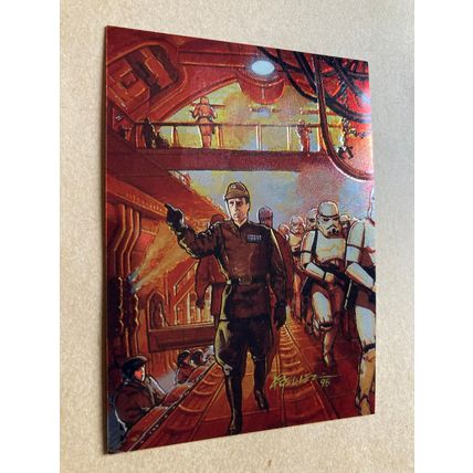 Star Wars Finest Base trading Card # 25 Admiral Piett (A) 1996 Topps