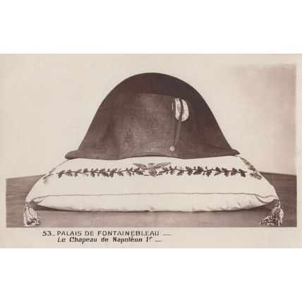 Napoleon Bonaparte Military Hat Antique French Postcard