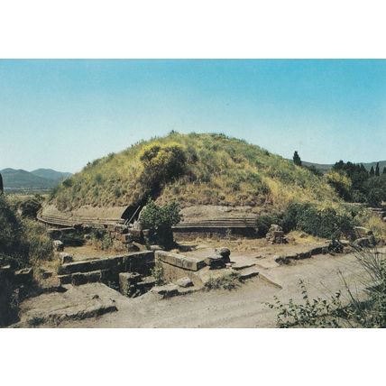 Cerveteri Grande Tombe Italy Postcard