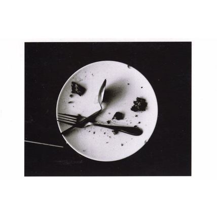 Uri Geller Fork Spoon Food Face On A Plate Italy Award Photo Postcard