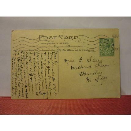 THE PARK, GLOUCESTER used antique postcard .by F. Frith c.1911 pm =
