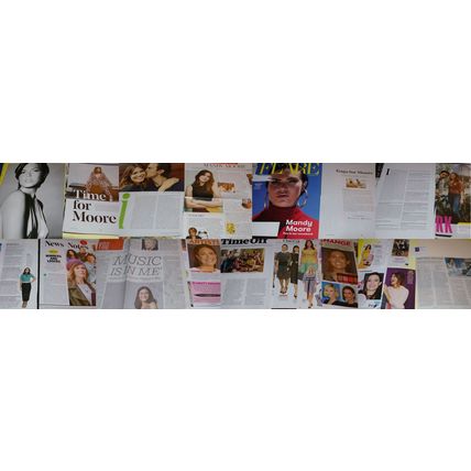 MANDY MOORE 93x Clippings Covers