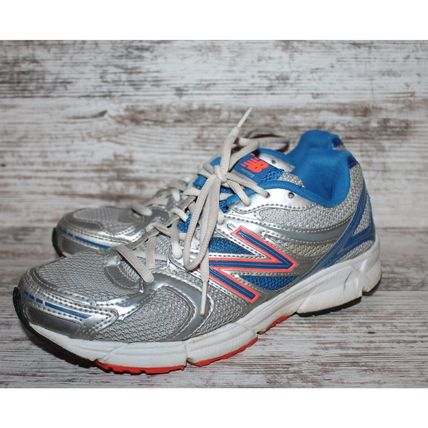 Women's Running Shoes Size 8 New Balance Athletic Shoes Grey Blue