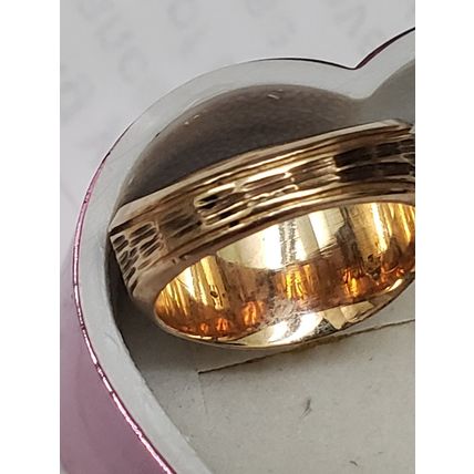 Beautiful 10k Yellow Gold Genuine Amethyst Brandon High Eagles Class Ring