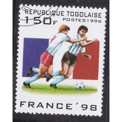 Togo 1996 World Cup France 98 150f CTO VGC