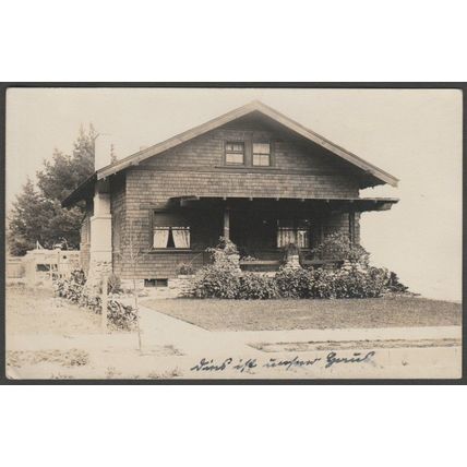 Residence, Pasadena, California, 1910 - RPPC