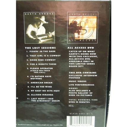 Garth Brooks: The Limited Box Series 5 CD's + Dvd