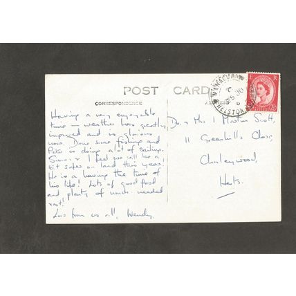 Postcard Cornwall St Anthony