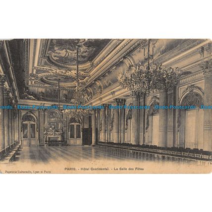 R053158 Paris. Hotel Continental. La Salle des Fetes