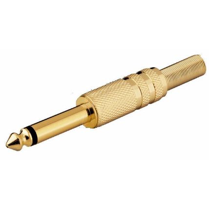 6.35mm Male Plug 6.5mm Connector Mono Audio Plug Jack Microphone Plug