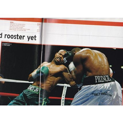 ROY JONES COMEBACK,COVER, REPORT & PICS - Boxing News 28-07-06