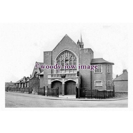 pu1546 - Edlington , Methodist Church - Yorkshire - print 6x4