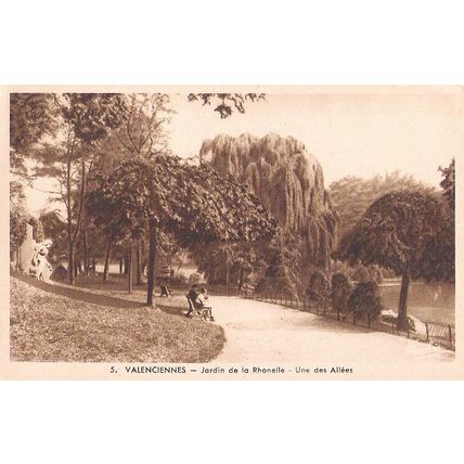 59 - Valenciennes - jardin de la Rhonelle
