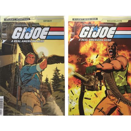 2025 Image Comics GI Joe Silent Missions - Spirit & Roadblock #1