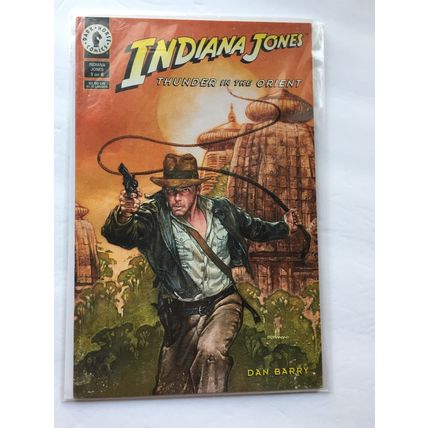1994 Dark Horse Comics Indiana Jones & the Arms of Gold #1 & 1993 Thunder in the