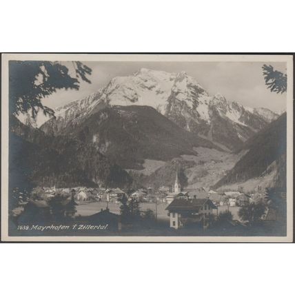 Mayrhofen im Zillertal, 1931 - Ottmar Zieher Foto-AK