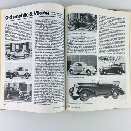 Cars of the Thirties Hardcover by Consumer Guide, Richard M. Langworth