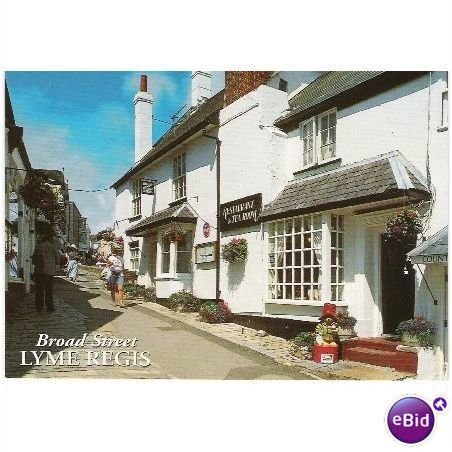 Lyme Regis Dorset Broad Street J Salmon 1990s
