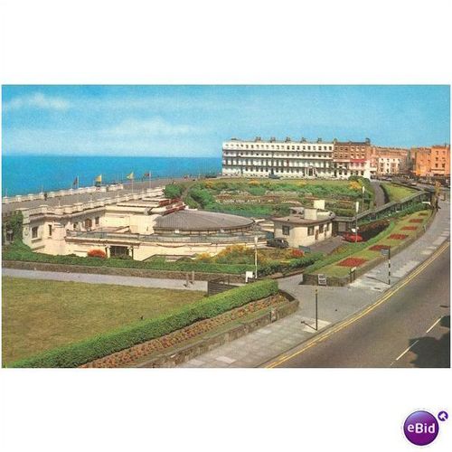 Vintage Colourmaster Postcard - The Winter Gardens, Cliftonville, Kent - PT4400