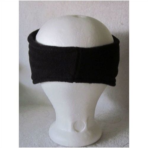 Accutron Black Fleece Headband Adult size New
