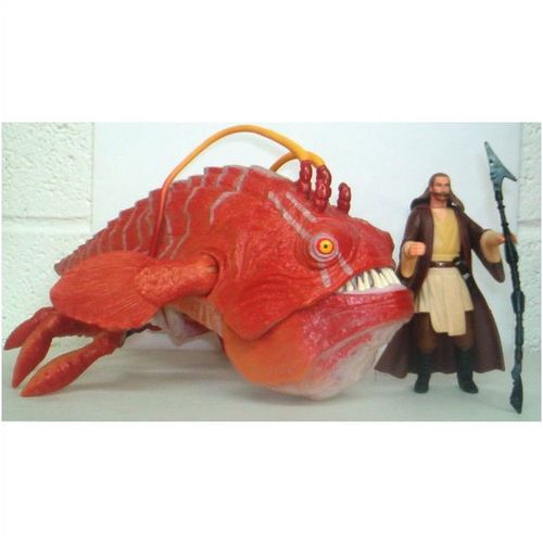 STAR WARS ' EPISODE 1 ' OPIE and QUI - GON 2 PK set ( 1999 )