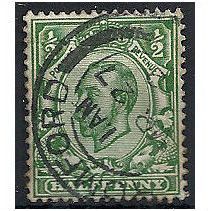1912 SG338 1/2d Deep Green Fine Used ..