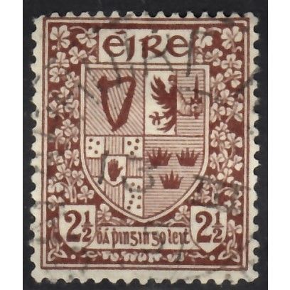 Ireland 1941 2.5p Arms, SG 115 (Scott #110), used