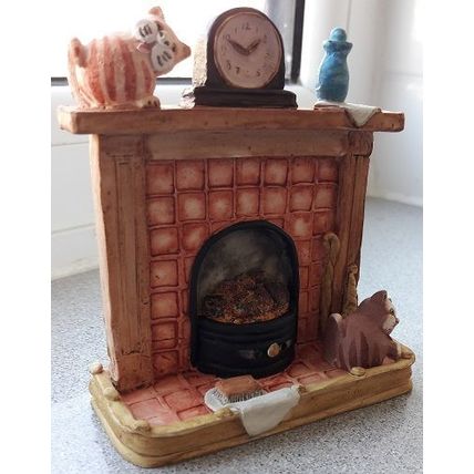 FIREPLACE, HS310, Peter Fagan, Colour Box, Home Sweet Home, Boxed, 1984