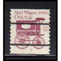 1903a 9.3c Mail Wagon Fine MNH Dry Gum CNS 3 PA5584