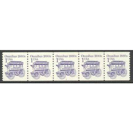 2225b 1c Omnibus Very Fine MNH Dry Gum PNC 3/5 B0293