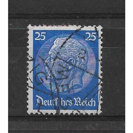 Germany.SG503B 25pf Pres van Hindenburg (Blue).Fine Used.Nov21