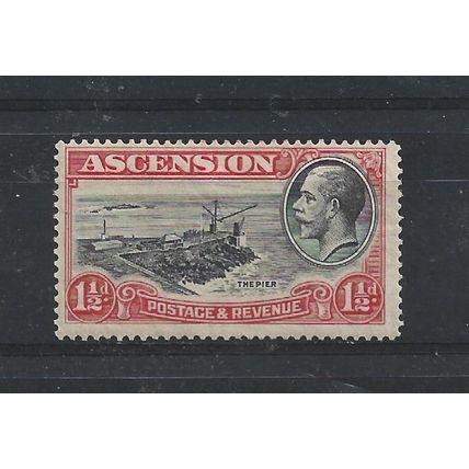 AscensionIsland.SG23 1 1/2d The Pier.Mounted Mint.Oct24