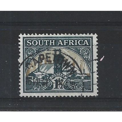 SouthAfrica.SG57 1 1/2d Gold Mine.English Inscription.Fine Used.Aug25a
