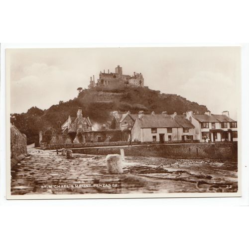 St Michael's Mount Penzance Cornwall RP Postcard 22