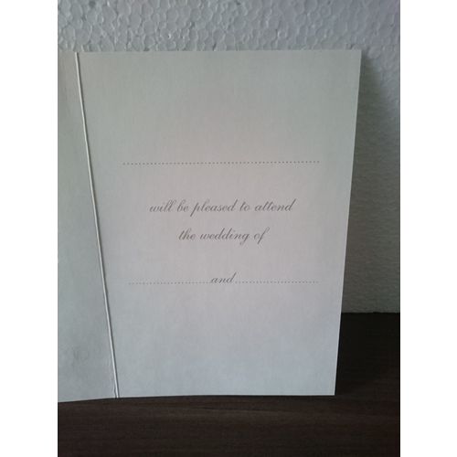 Wedding Acceptance Card #4