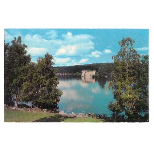 LOCH AN EILEAN, ROSS-SHIRE, SCOTLAND unused vintage postcard =