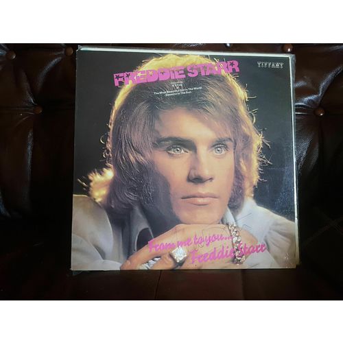 Freddie Starr ‎– From Me To You (6310400) 1974 (LP) SIGNED COVER