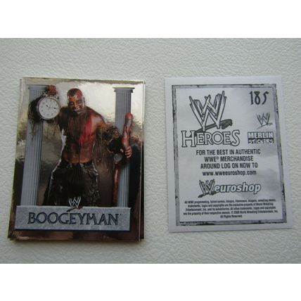 Topps - Merlin 2008 WWE Heroes Wresting Stickers 1-216 & P1-P15 Variants (EB2)