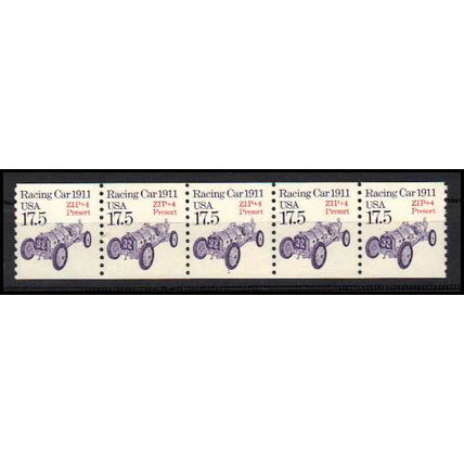 2262a 17.5c Race Car Fine MNH Dry Gum PNC 1/5 X1043