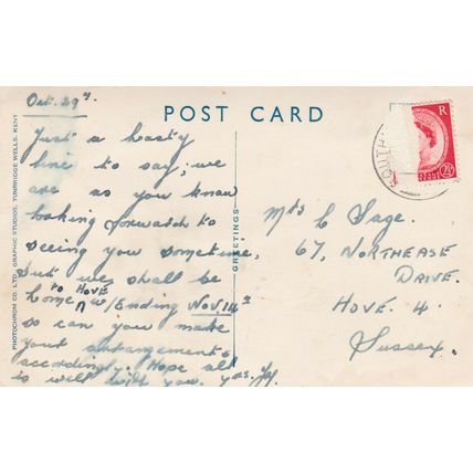 Colchester Castle Essex Postcard used VGC